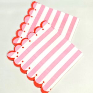 Servilletas ONDAS ROSAS x 10 Unidades